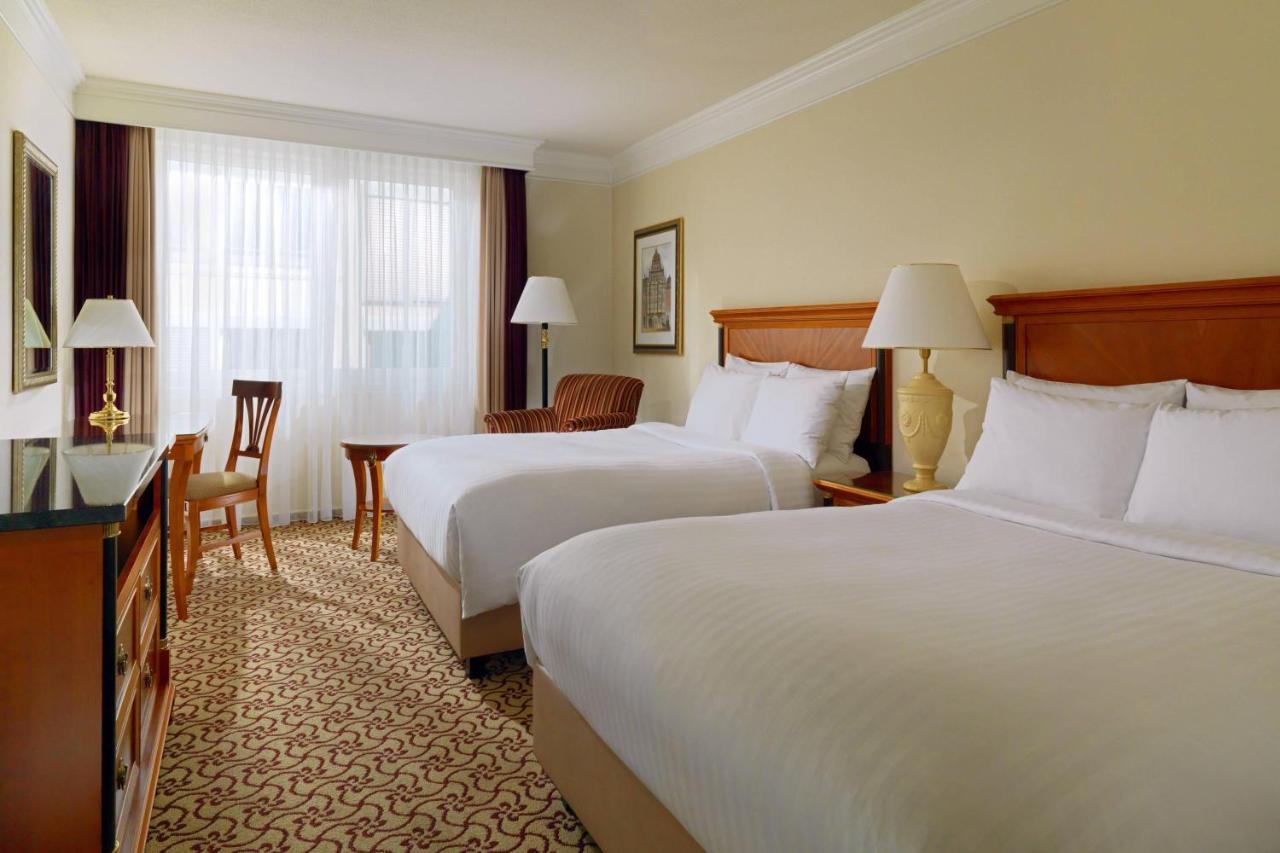 Leipzig Marriott Hotel Dış mekan fotoğraf