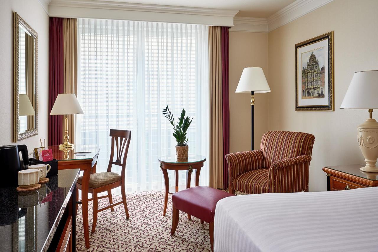 Leipzig Marriott Hotel Dış mekan fotoğraf
