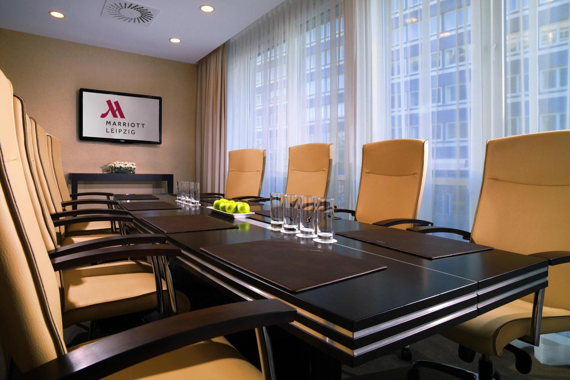 Leipzig Marriott Hotel Dış mekan fotoğraf