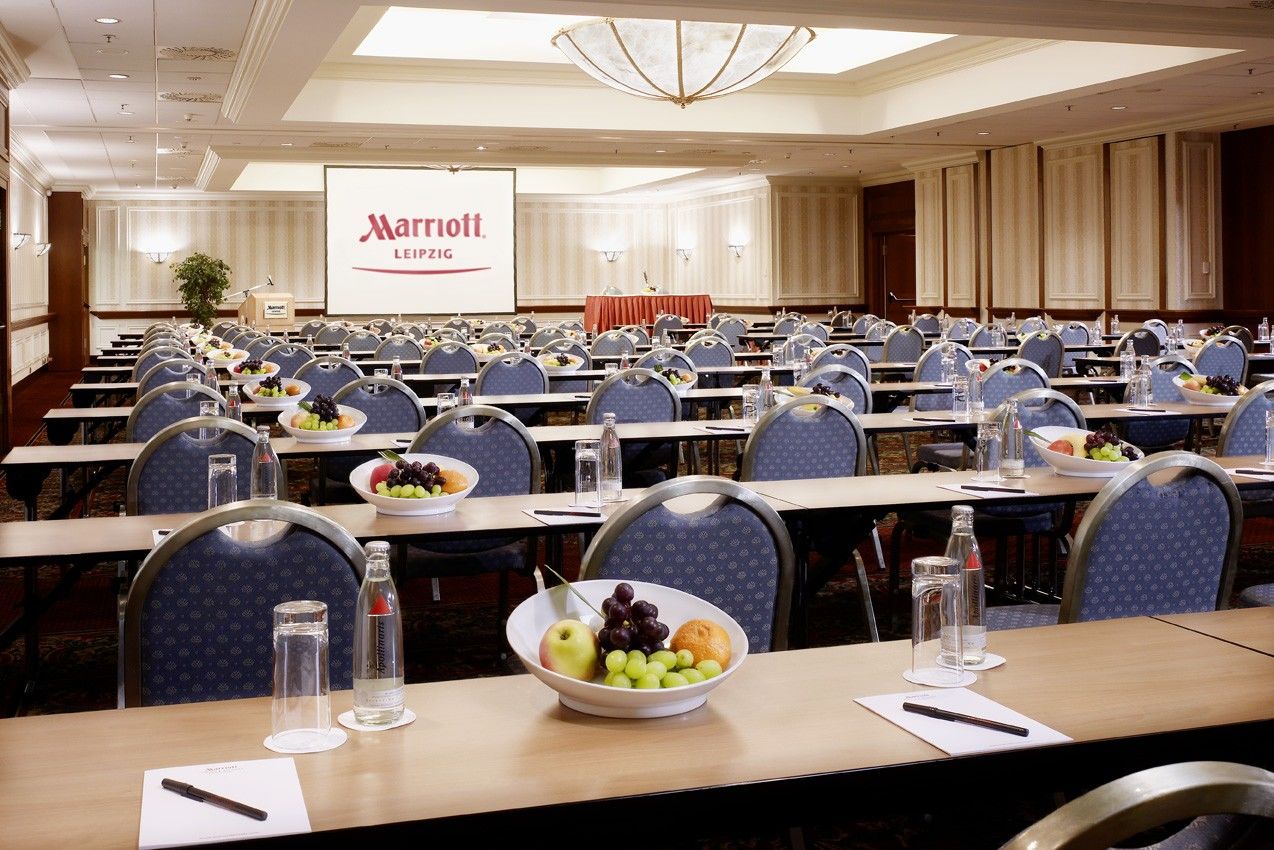 Leipzig Marriott Hotel Dış mekan fotoğraf